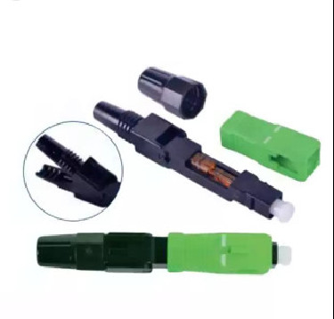 Konektor Kabel Serat Optik LSZH Daya tahan mekanik yang sangat baik -45C / 50C untuk koneksi jaringan yang cepat dan stabil