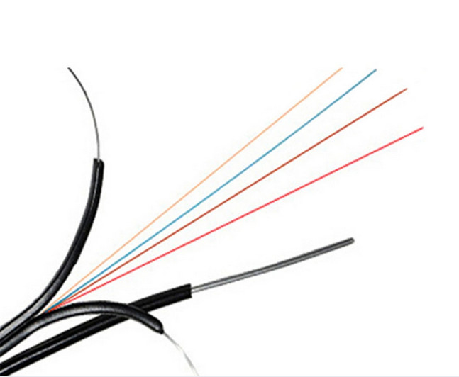 Cable Drop FTTH 4 Corer untuk Komunikasi Telepon