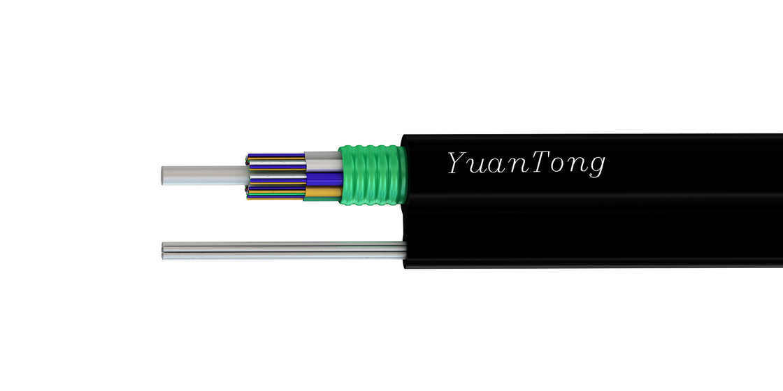 Kabel serat optik mode tunggal 2-12 inti China GYXTC8S
