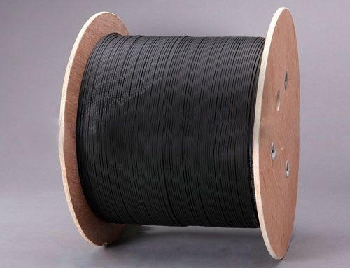 2-144 Inti Kabel Optik Udara Semua Dielektrik Mendukung Sendiri ADSS Jacket Ganda