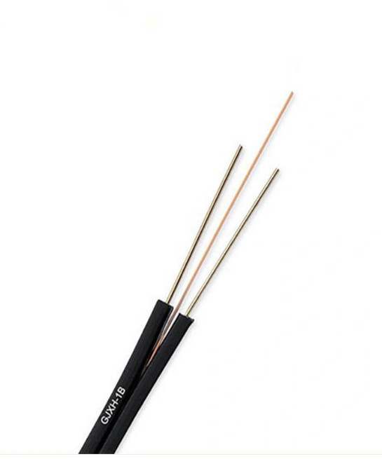 G657A1/G657A2 LZSH Kabel serat optik FTTH GJXH 1 Modus tunggal inti