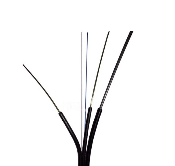 Self-Supporting FTTH Fiber Optic Drop Cable GJYXCH 1/2 Core Indoor Outdoor