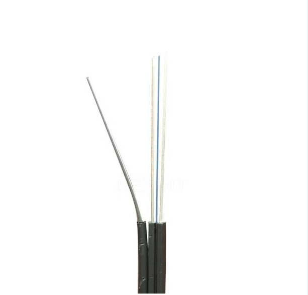 FTTH Indoor Outdoor FRP Strength Member GJYXFCH 1/2 Fiber Optic Drop Cable