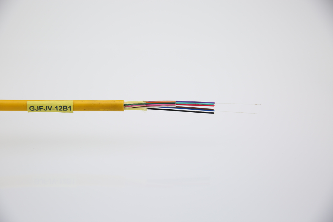 Simplex GJFJV/GJFJH Kabel Serat Optik Multimode Indoor G657a OM1 OM2 OS1 OS2 Serat Buffer ketat