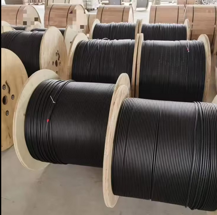 Outdoor Underground Cable GYTA 144 Core Fiber Optical Cable Loose Tube Stranded Armored