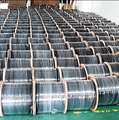 GJXH 2 Inti FTTH Indoor LZSH Selubung Kabel Serat Optik Drop Cable