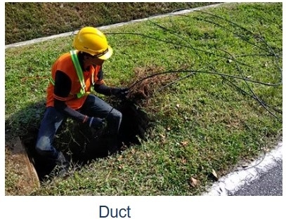 Direct Buried Fiber Optic Cable GYTA53 dengan PBT Loose Tube dan ≥50dB Return Loss untuk Superior Network Performance Core 2-144 Core