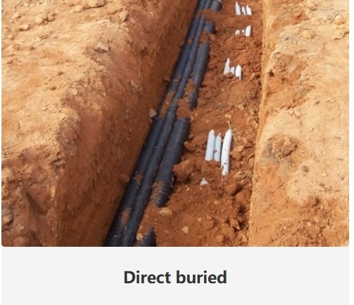 High Crush Resistance Direct Bury Fiber Cable Installation Aluminium Alloy Armored Cable GYTA53