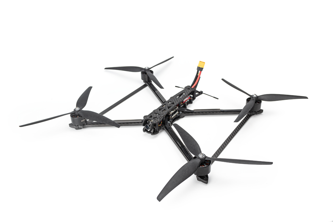 880g FPV 10 inci SE10 True X Frame Drone Untuk Pemantauan dan Pengendalian Lalu Lintas