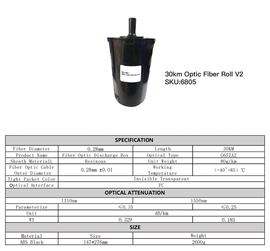 Profesional FPV Fiber Quadcopter Drone Siap Untuk Terbang 30km/roll Ultra Light Weight - High Tensile Strength-Internal Untuk External Wiring