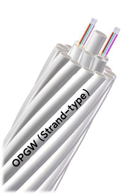 Kabel Serat Optik OPGW 4-48 Core Single-mode Multimode untuk Sistem Listrik