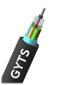 Kabel Fiber Optik Lapis Baja Pita Baja GYTS 4 Inti 3000m