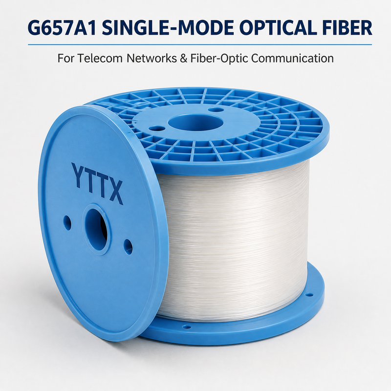 FPV Serat SM serat G657A1 50/60KM Tensile 60-70N Ultra-low loss attu