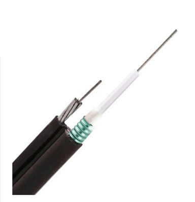Kabel Serat Optik Gyxtc 8s 2 4 6 8 12 Inti LAN Lapis Baja