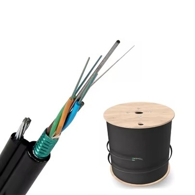 144F Gambar 8 Kabel serat optik udara yang mendukung belerang GYFTC8Y GYTC8S GYTC8A