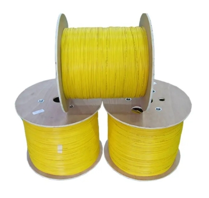 Kabel serat optik dalam ruangan GJFJBV dengan anggota kekuatan benang aramida dan bahan lapisan dalam PVC/LSZH