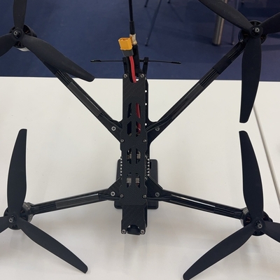 880g FPV 10 inci SE10 True X Frame Drone Untuk Pemantauan dan Pengendalian Lalu Lintas