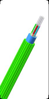 Kabel Mikro Tiup Udara Selubung HDPE Jarak Tiup 2000m